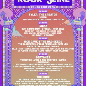 Rock en Seine 2026 : Programme du Festival