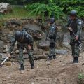 La menace des mines le long de la frontière coréenne