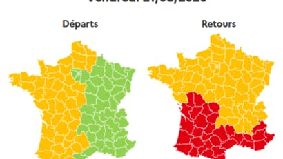 4baaf7fe-dd86-49a1-adae-a03a2e569b81 Prévisions de circulation pour la fin des vacances d’été