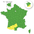 Prévisions d&rsquo;orages : 8 départements du sud en vigilance jaune
