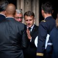 Les funérailles du sénateur François Patriat, une réunion des macronistes