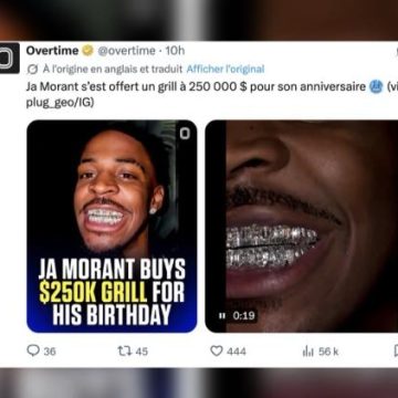 4fa1dfef-25fa-4f73-ac25-4b11269b2aef Ja Morant Dévoile un Bijou Dentaire en Diamants
