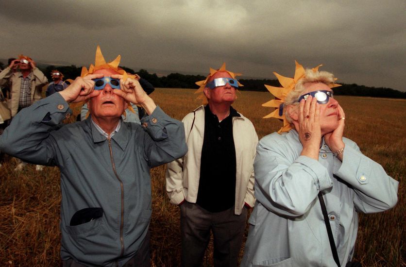 ECLIPSE-AISNE-VILLENEUVE SUR FERE Une éclipse solaire presque totale attendue en France