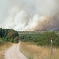 Incendie majeur dans les Fagnes, Belgique