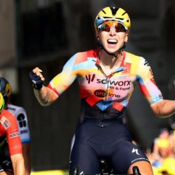 Lorena Wiebes Brille au Tour de France Femmes 2026