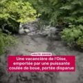 Une vacancière portée disparue après une coulée de boue en Haute-Savoie