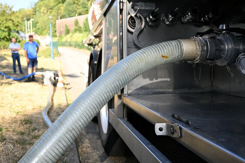 FRANCE-ENVIRONMENT-CLIMATE-HEATWAVE-WEATHER-WATER L’impact de la sécheresse sur la gestion de l’eau en France