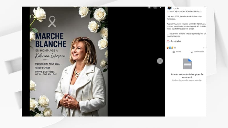 6ad81006-3b0c-4bb7-a719-373fed0d0543 Hommage à Katerina : Une Marche Blanche à Bollène