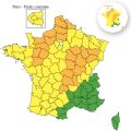 La France sous vigilance orange pour orages