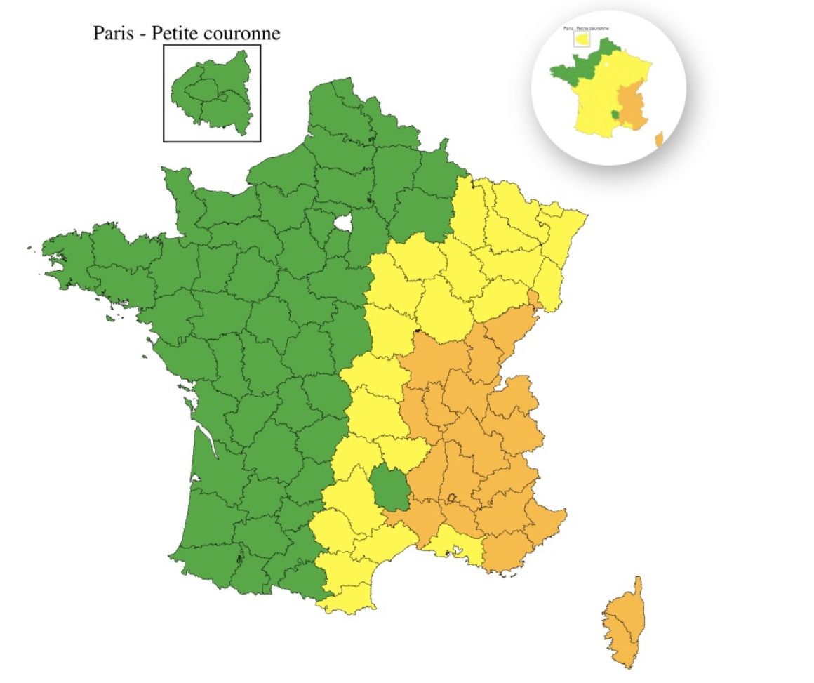 73958400-04a9-4e28-bcfc-ea3541e3a93c Alerte Canicule : Météo-France Confirme la Vigilance Orange pour 20 Départements