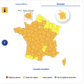 Météo : 80 départements en alerte orange canicule