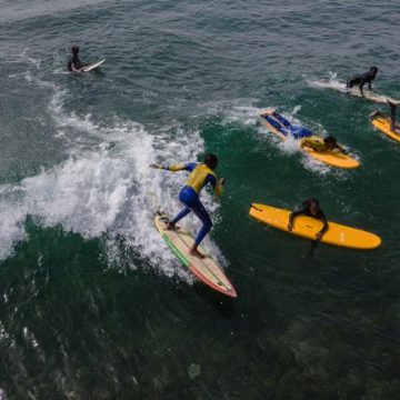 Pollution croissante des plages de Dakar