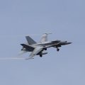Un drone abattu dans l&rsquo;espace aérien roumain par un F-18 espagnol