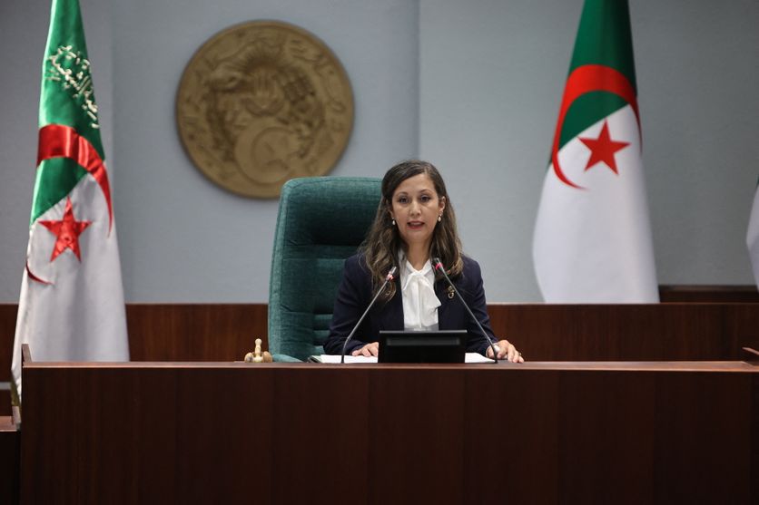 Khalida Boufadache becomes Algeria's first female speaker of parliament Khalida Boufedeche élue première présidente de l’Assemblée algérienne