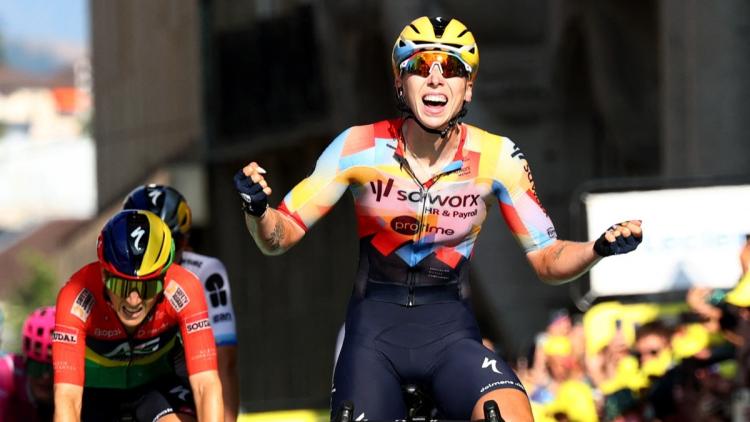 837e7431-de0c-4bbb-a808-0ed0af59dc2b Victoire de Lorena Wiebes lors des deux premières étapes du Tour de France Femmes 2026