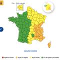 Vigilance canicule et orages : 37 départements en alerte jaune