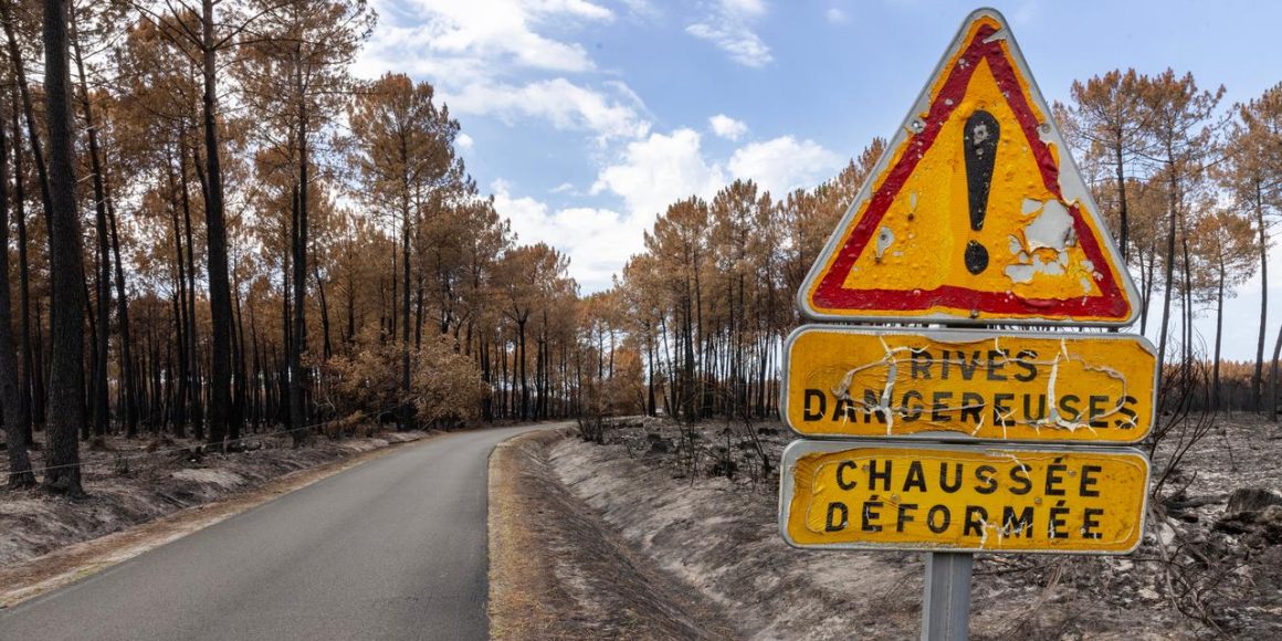 Deux maires face aux incendies dans les Landes