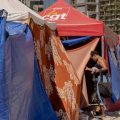 Des familles sans abri et un mouvement de grève au Samusocial de Paris