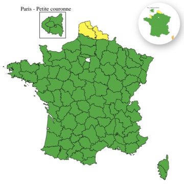 Alerte météorologique : vigilance jaune pour orages dans le Nord