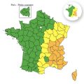 Vingt départements en vigilance orange pour canicule