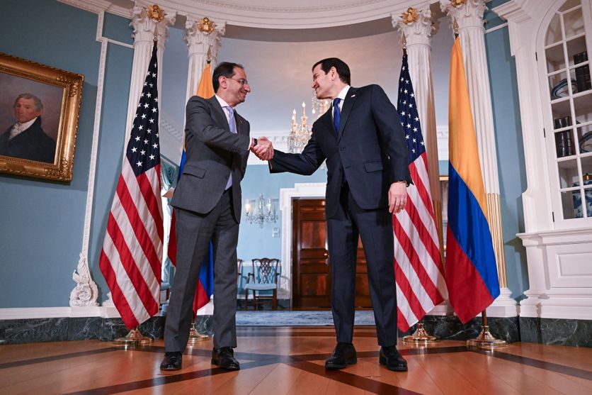 US-COLOMBIA-POLITICS-RUBIO Nouvelles Relations Bilatérales entre la Colombie et les États-Unis