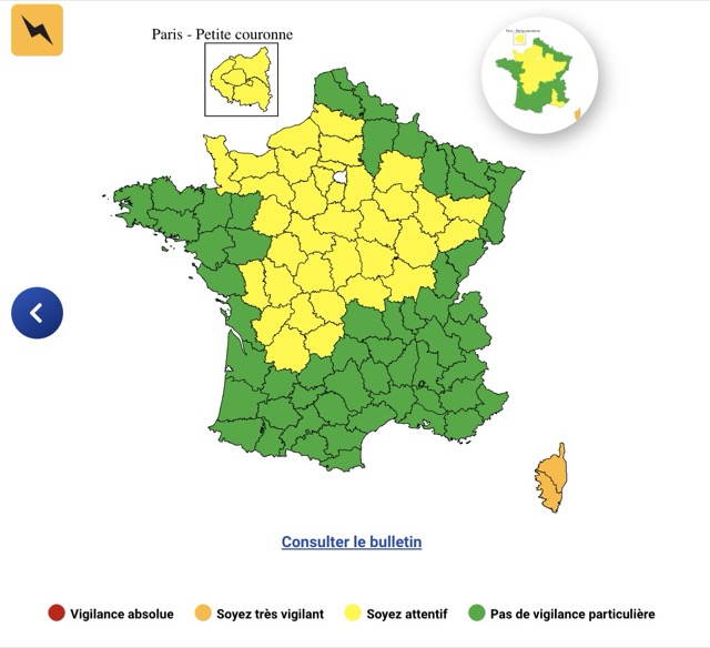 a1777ba9-ea88-48d8-a577-6204b9011a7d Météo-France émet une alerte pour 39 départements face aux risques d’orages