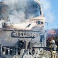 Une frappe russe sur un train en Ukraine cause des victimes