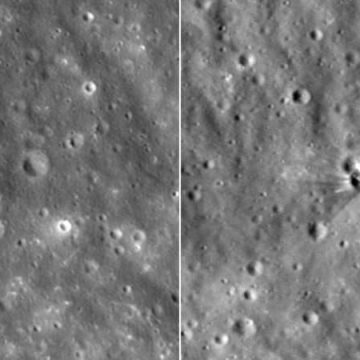 Impact d&rsquo;une fusée Falcon 9 sur la Lune : nouvelles images