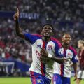 L&rsquo;Olympique Lyonnais se qualifie pour les barrages après une victoire éclatante