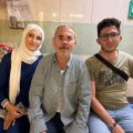 La réunion au Caire de Yaser et sa famille après leur départ de Gaza