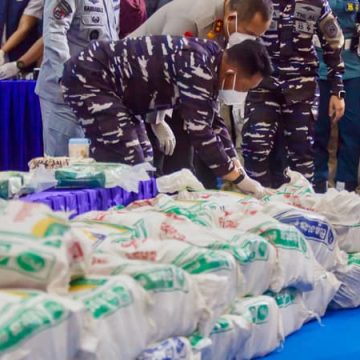 Saisie massive de kétamine en Indonésie