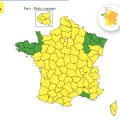Alerte Orages et Canicule en France