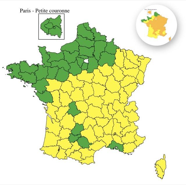 d9c1cbea-ef38-44f7-8300-421f8423bf4a Alerte Météo-France : 62 départements en vigilance jaune pour orages