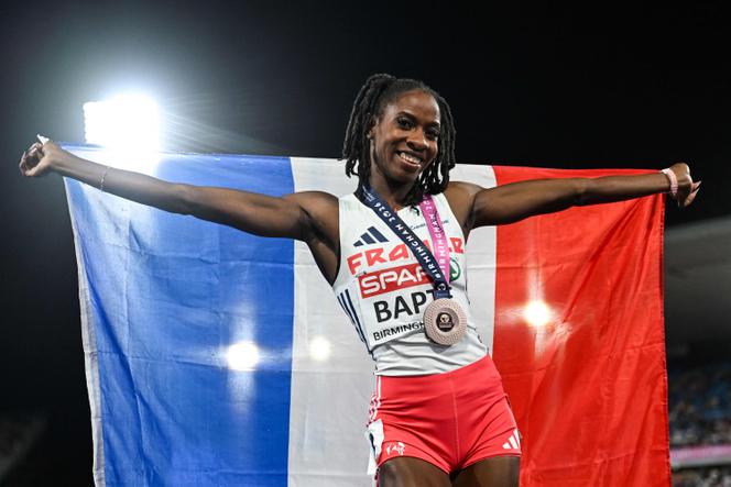 dc2e6ce3-776f-43e6-8922-db8f5319be09 Laëticia Bapté remporte la médaille de bronze au 100 m haies