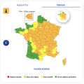 Vigilance Orange Canicule Maintenue dans 64 Départements