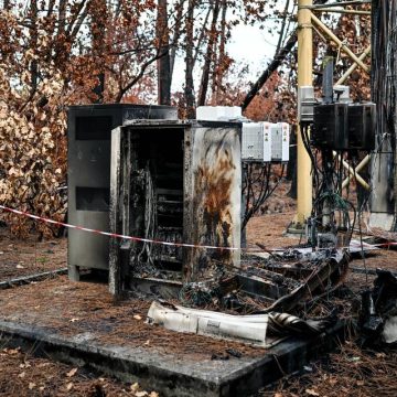 Les dégâts causés par le mégafeu de Saumos sur les infrastructures télécoms