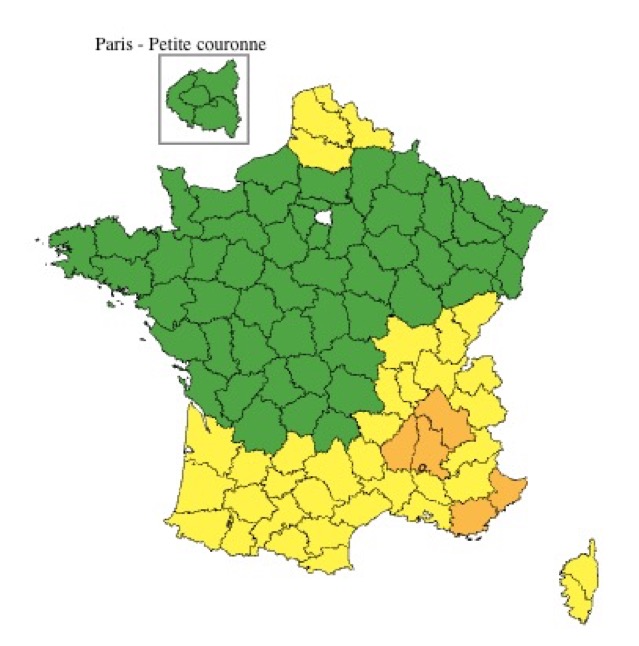 e1840b73-2cc4-4f36-b007-08de1eed9b93 Vigilance Météo en France pour Orages et Intempéries