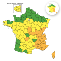 Vigilance orange canicule dans 22 départements du sud-est de la France