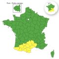 Alerte Météo : Risque d&rsquo;Orages dans le Sud de la France