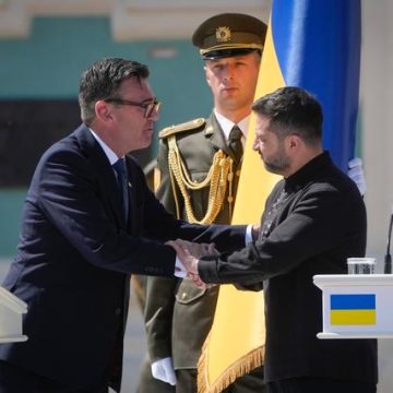 Réunion des dirigeants européens autour de Volodymyr Zelensky en Ukraine