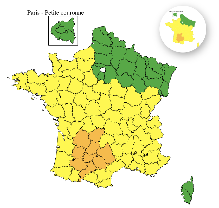 ff76504a-2d0c-4e1b-9033-e3e802c42d57 Vigilance Orange pour neuf départements