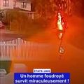 Un homme survit à la foudre