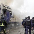 Volodymyr Zelensky déclare que Moscou a frappé un train délibérément