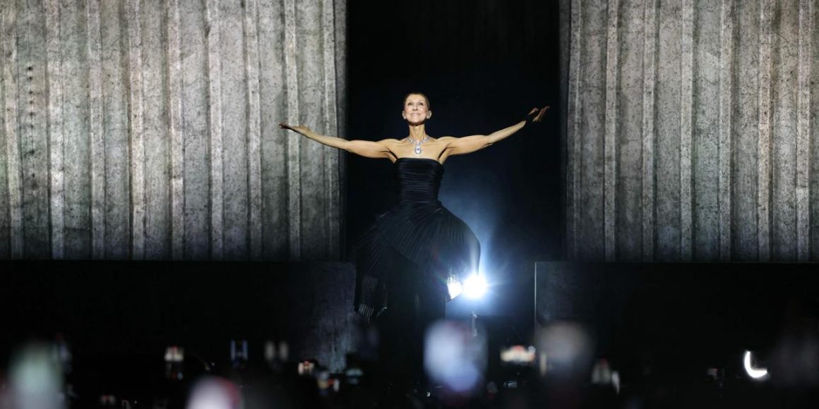 Retour triomphant de Céline Dion à Nanterre