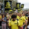Manifestations contre la loi sur la présomption d&rsquo;usage légitime des armes