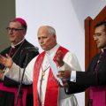 La prière du saint Rosaire à Lourdes par le pape Léon XIV