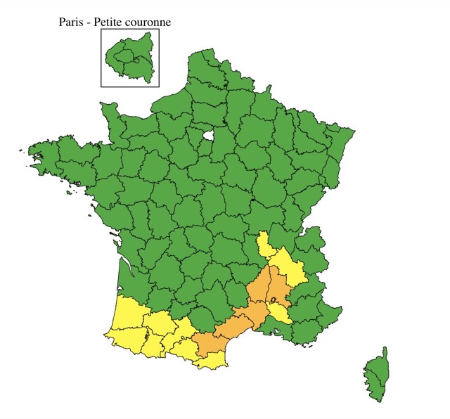 2628a6d7-b447-462b-b022-58dc193e37f7 Vigilance orange pour fortes chaleurs dans cinq départements
