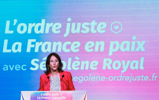 3acaa89a-5685-475a-a9df-6a224e2f3616 Ségolène Royal relance sa campagne avec « l’ordre juste »
