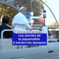 L&rsquo;évolution de la papamobile à travers le temps