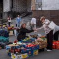 Le quartier de Loukianivka à Kiev, symbole des bombardements russes